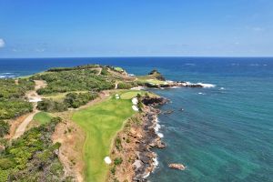 Cabot Saint Lucia (Point Hardy) 15th Fairway Aerial